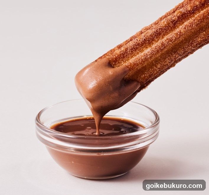 Churro with Chocolate Dip