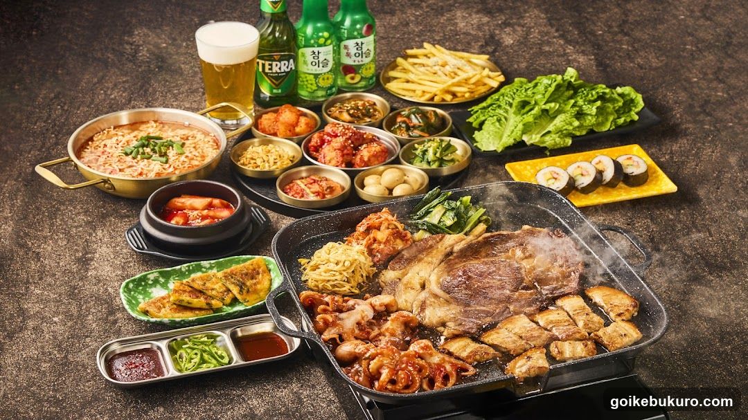 Korean BBQ Spread