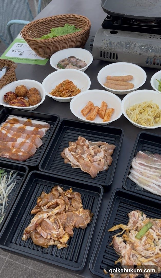 BBQ Spread with Various Meats and Sides