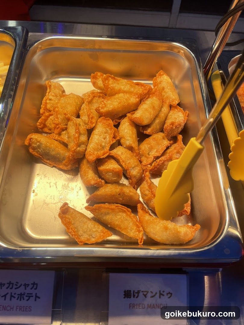 Fried Mandu Display