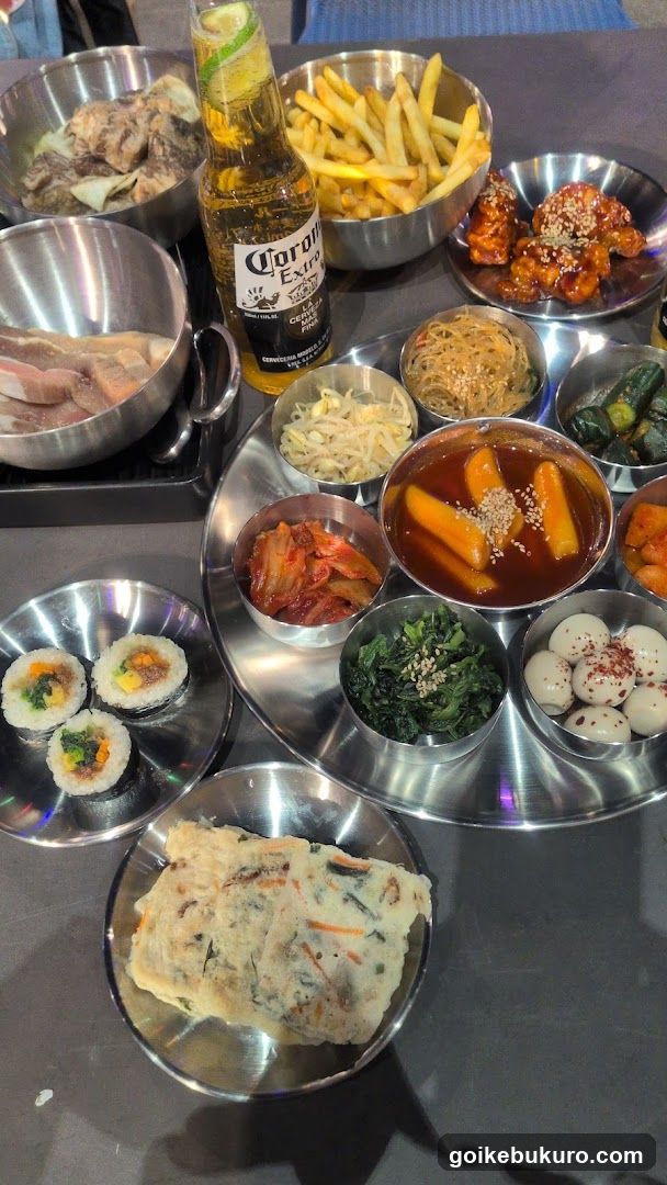Korean BBQ Spread