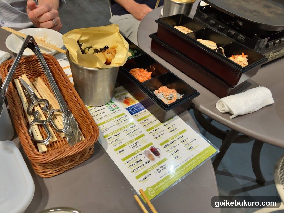 Japanese Hot Pot Meal Setting