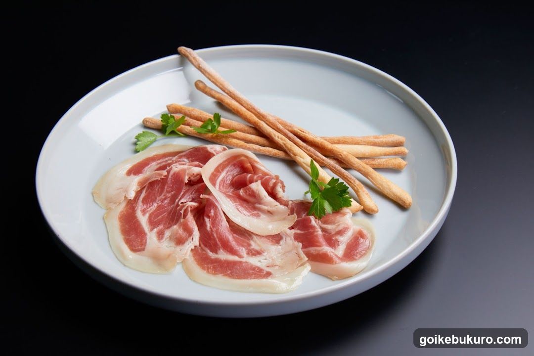 Prosciutto and Breadsticks
