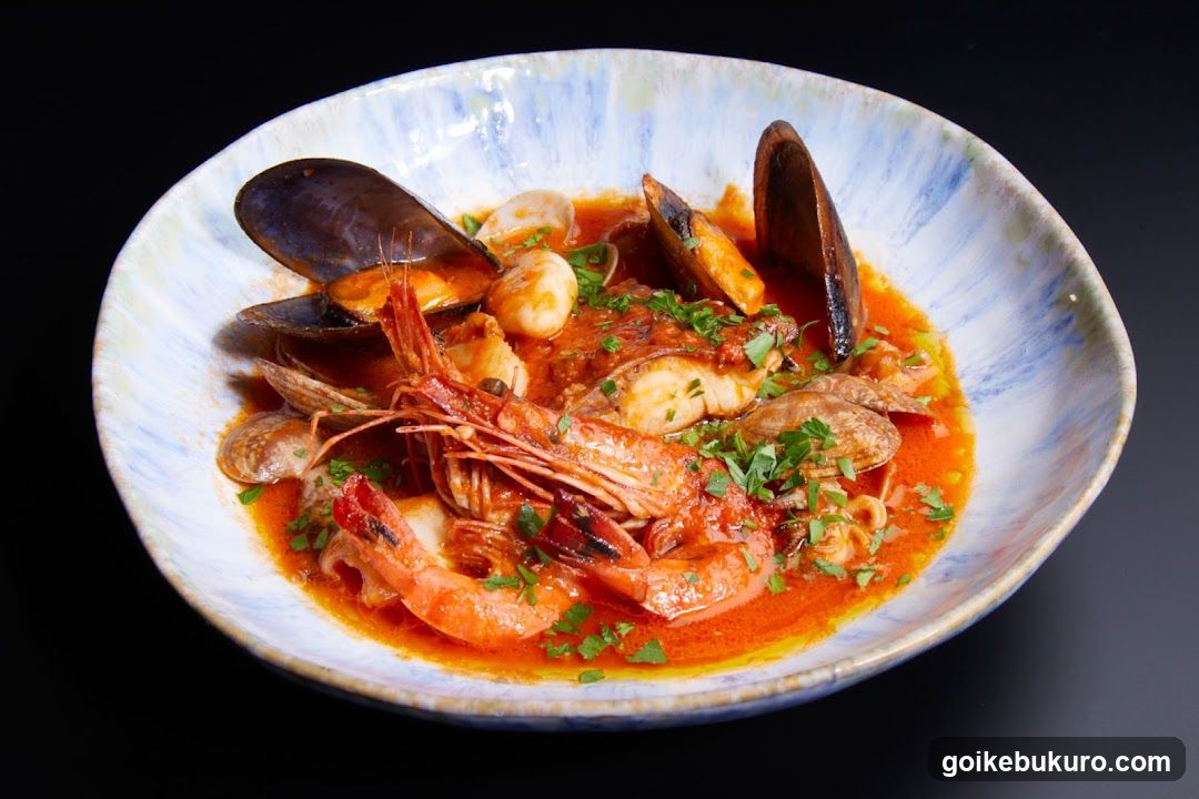 Seafood Paella or Caldo de Mariscos