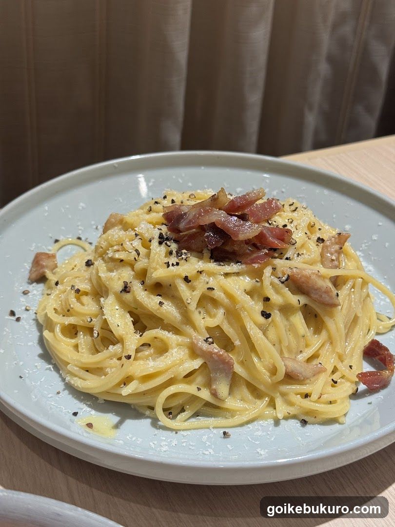 Pasta with Bacon and Cheese