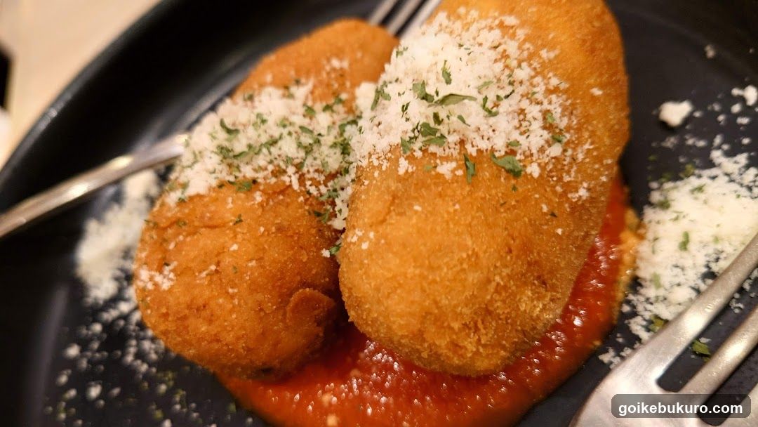 Fried Croquettes with Tomato Sauce