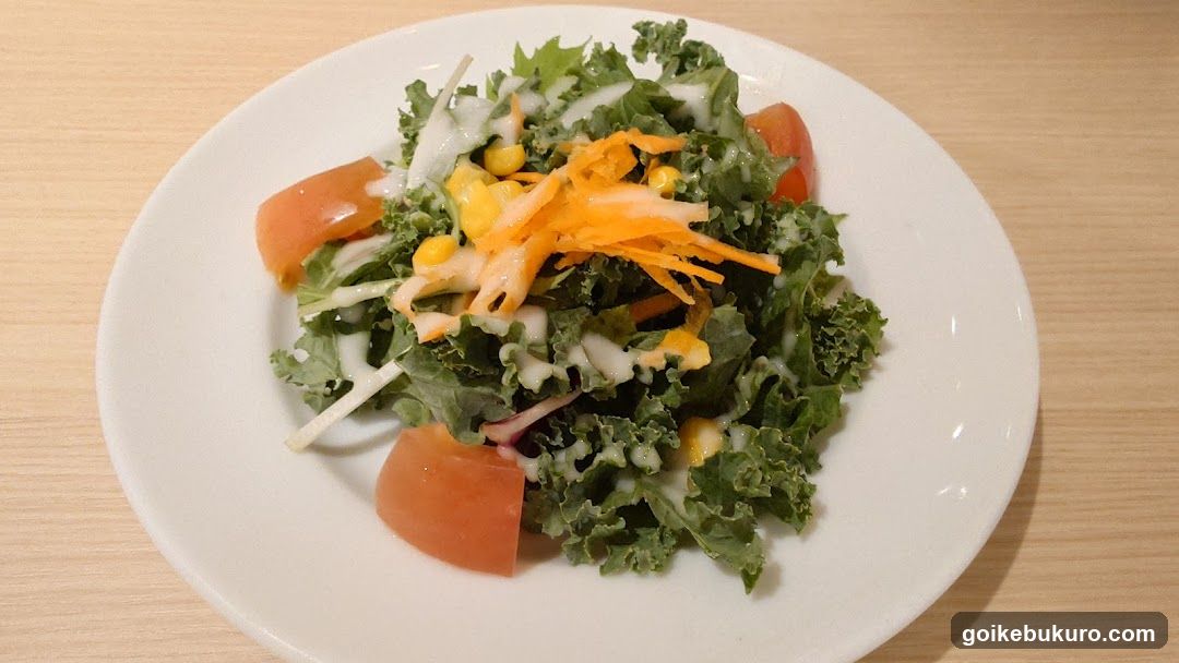 Kale Salad with Dressing