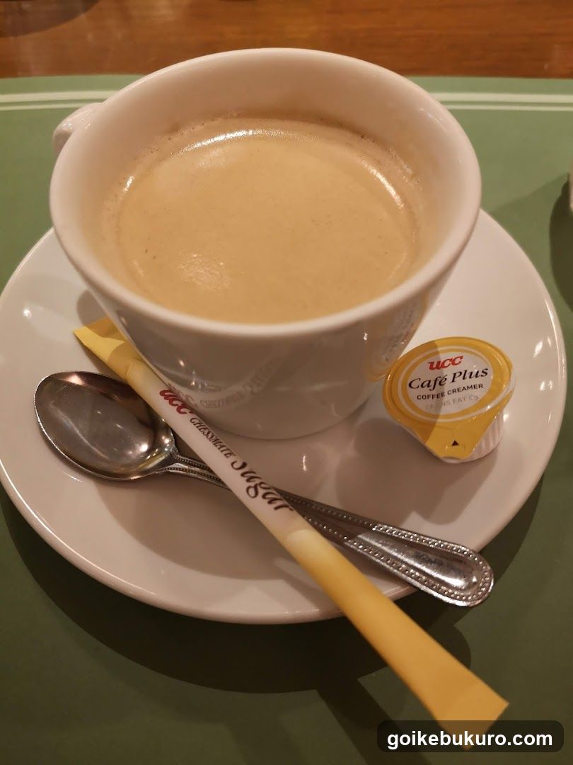 Cafe Coffee Cup with Accessories