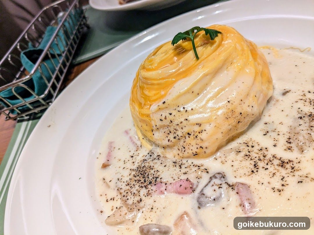 Creamy Stuffed Dish with Garnish