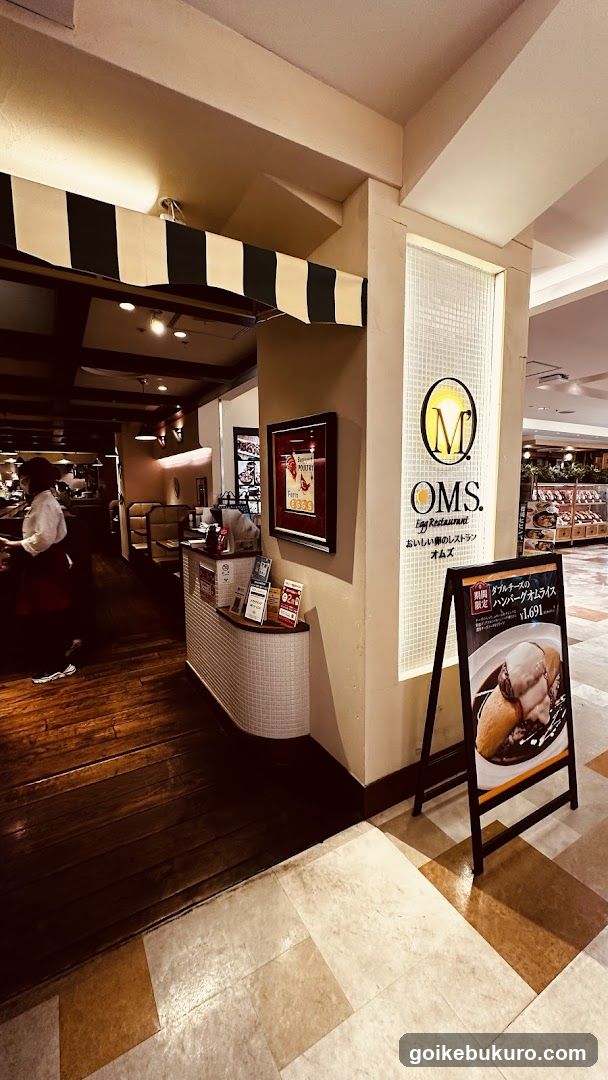 Restaurant Interior with Signage and Menu Board