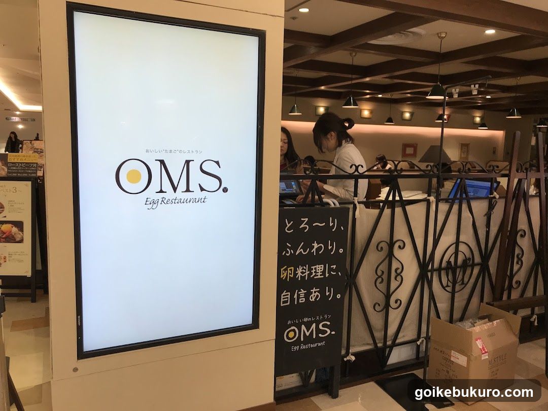 OMS Egg Restaurant Interior View