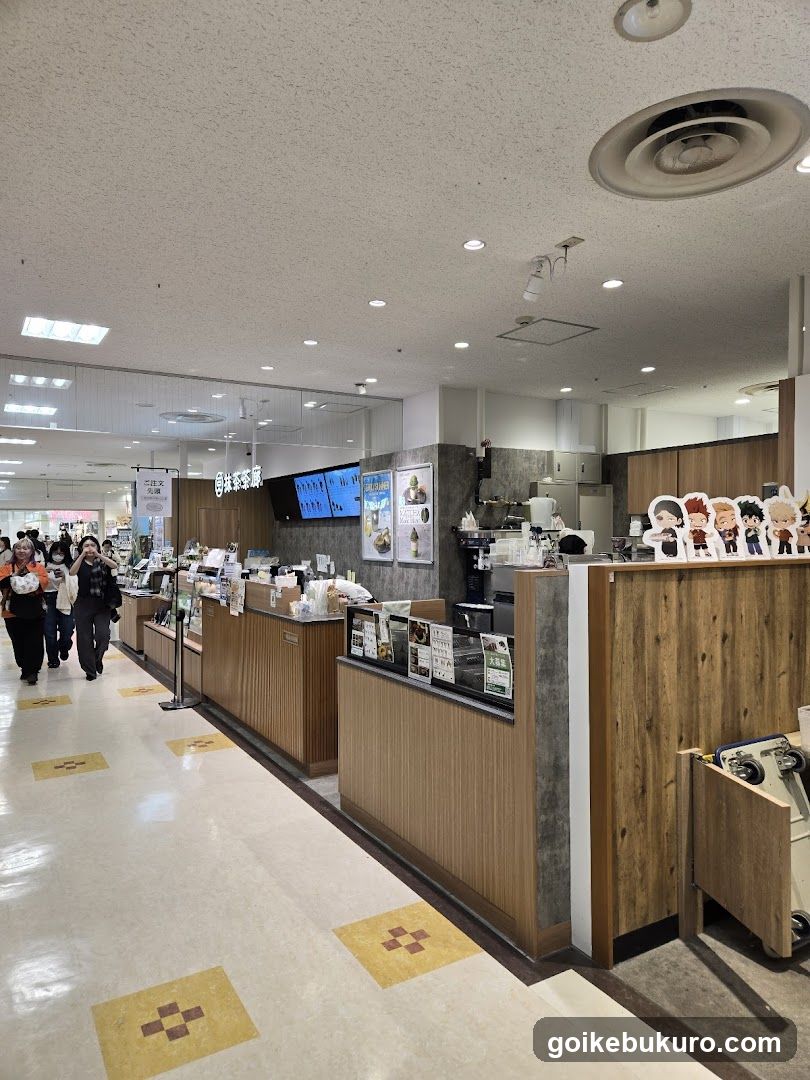 Interior of a coffee shop or cafe