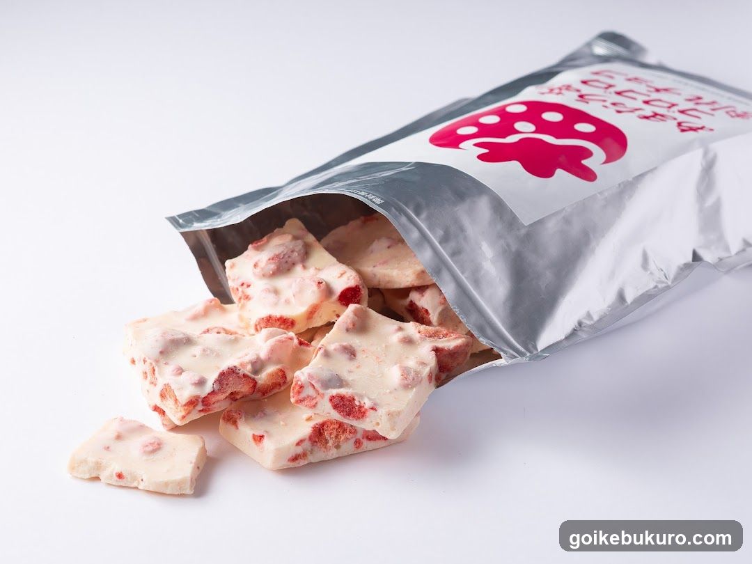 Strawberry White Chocolate Bark
