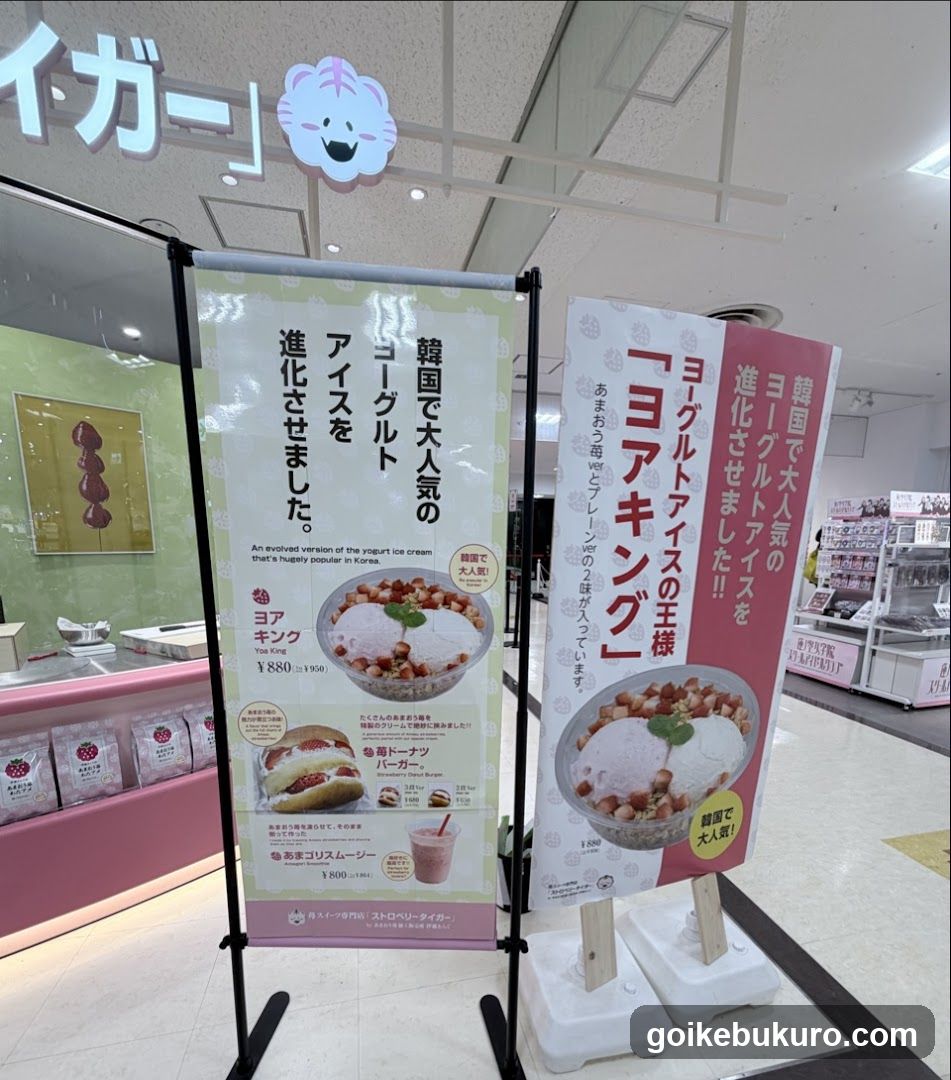 Yogurt Ice Cream Promotion Display