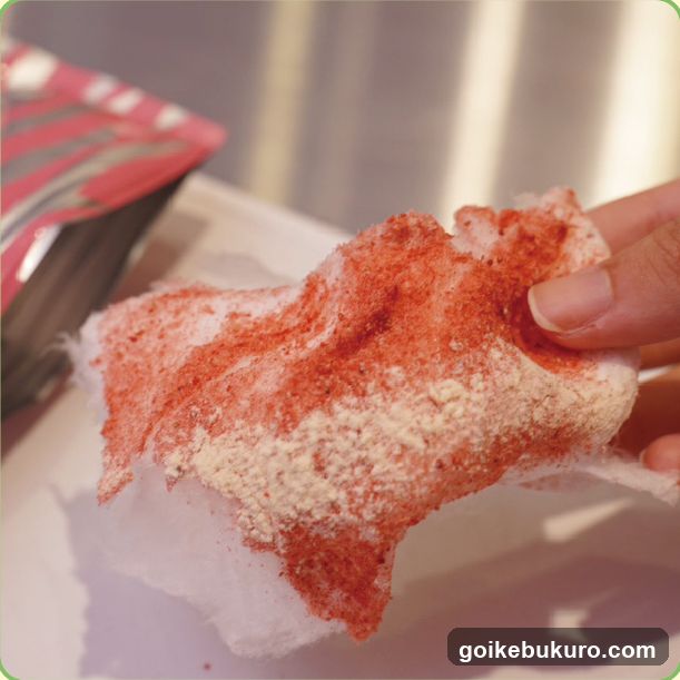 Cotton Candy with Powder