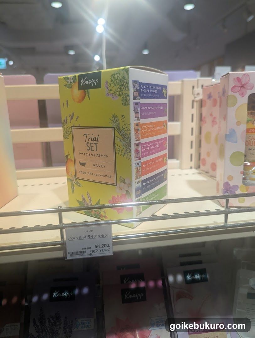 Kneipp Trial Set Display