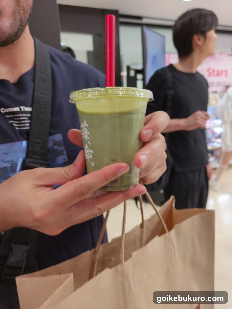 Matcha Drink in Cup