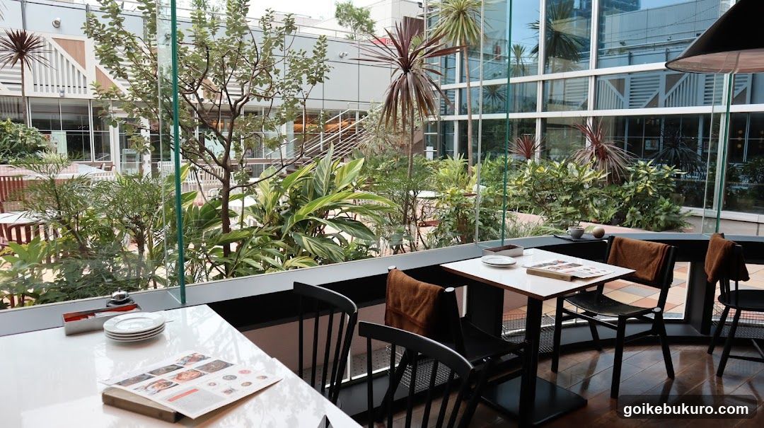Indoor Dining Area with Garden View