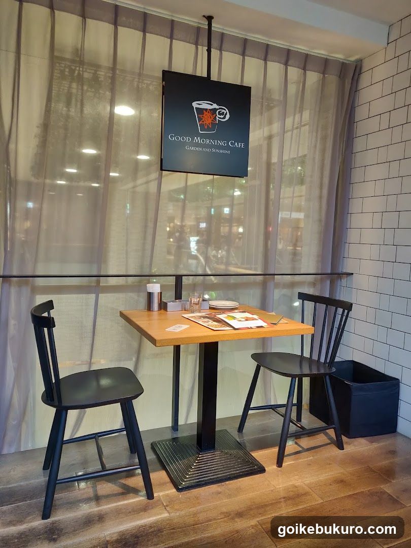 Good Morning Cafe Interior