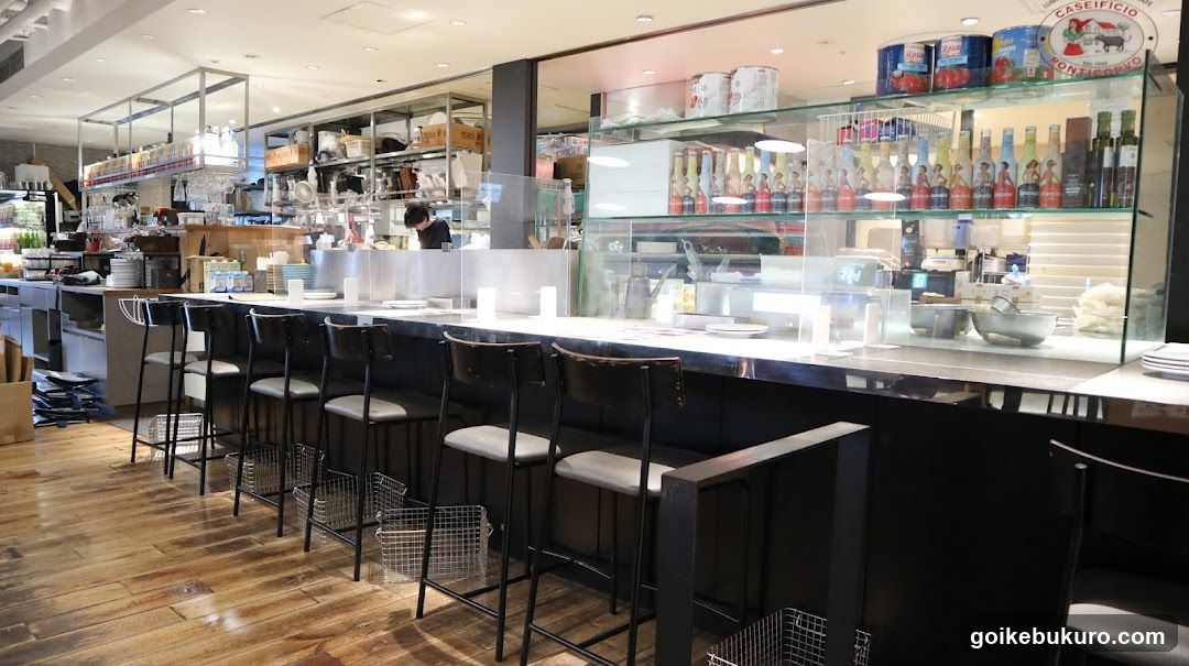 Restaurant Interior with Bar Seating