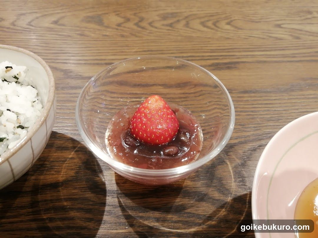 Dessert with Strawberry