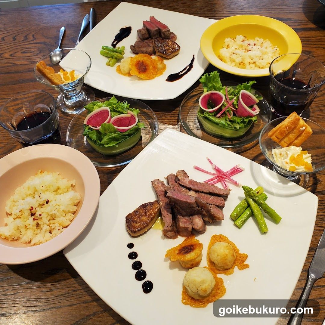 Steak and Side Dish Platter
