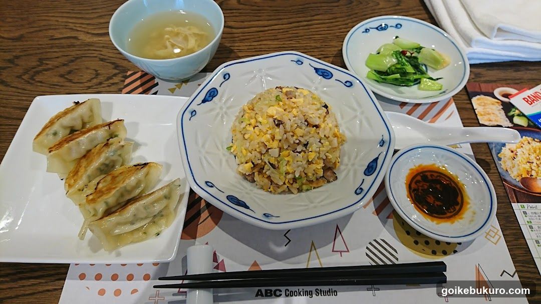 Dining Table with Chinese Food