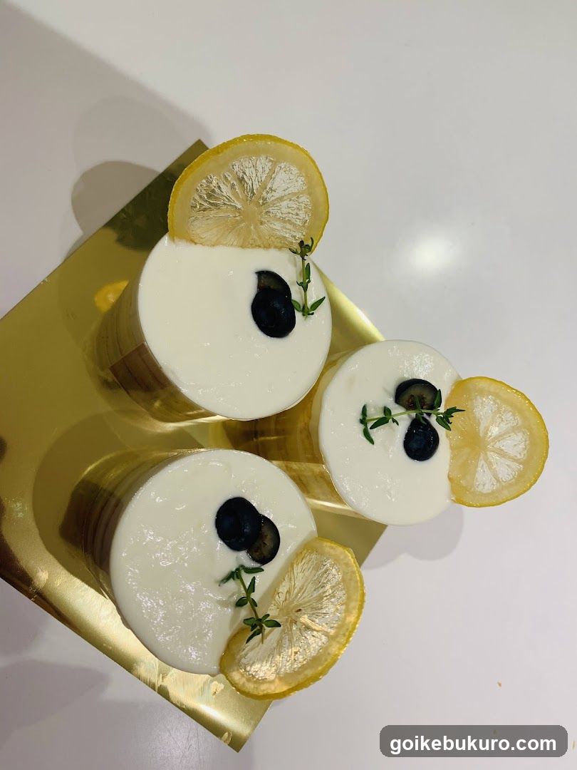 Lemon and Blueberry Desserts