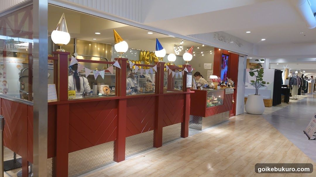 Food Stall Interior View