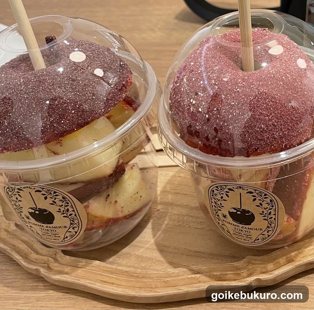 Candy Apple Dessert Cups
