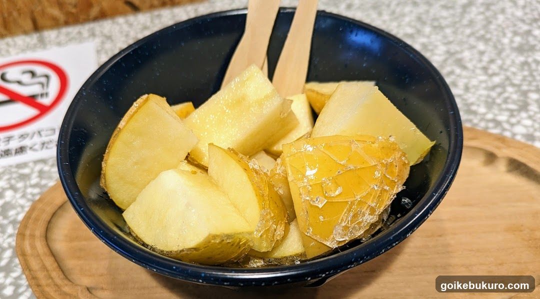 Glazed Apple Slices in a Bowl