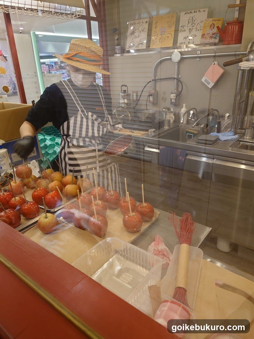 Candy Apple Making Station