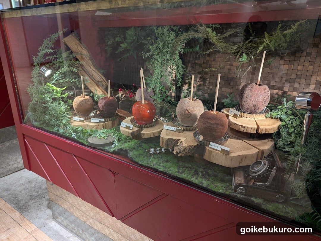 Candy Apple Display Case