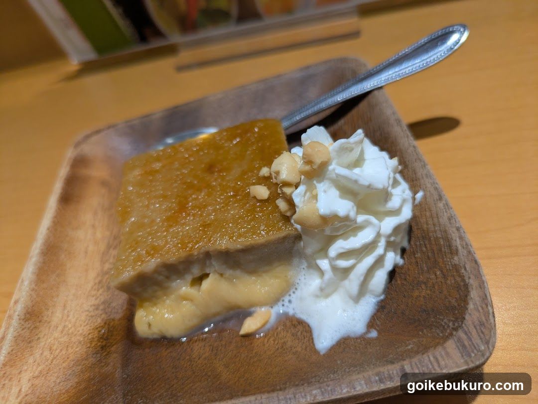 Dessert with Whipped Cream and Nuts