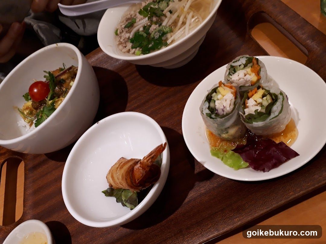 Asian Cuisine Spread