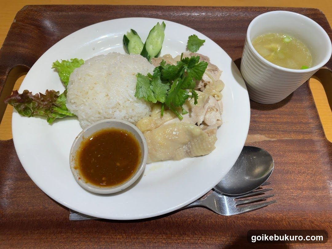 Hainanese Chicken Rice Meal