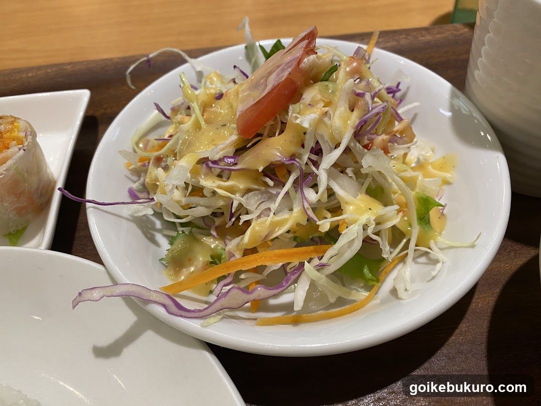 Salad with Dressing