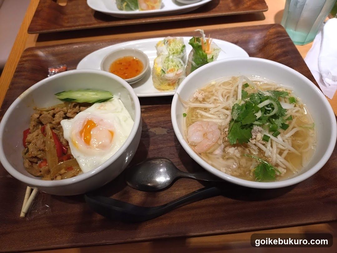Asian Meal Spread