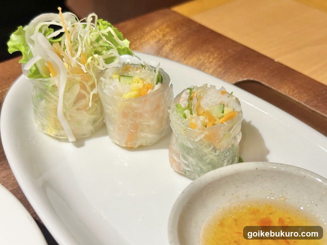 Spring Rolls with Dipping Sauce