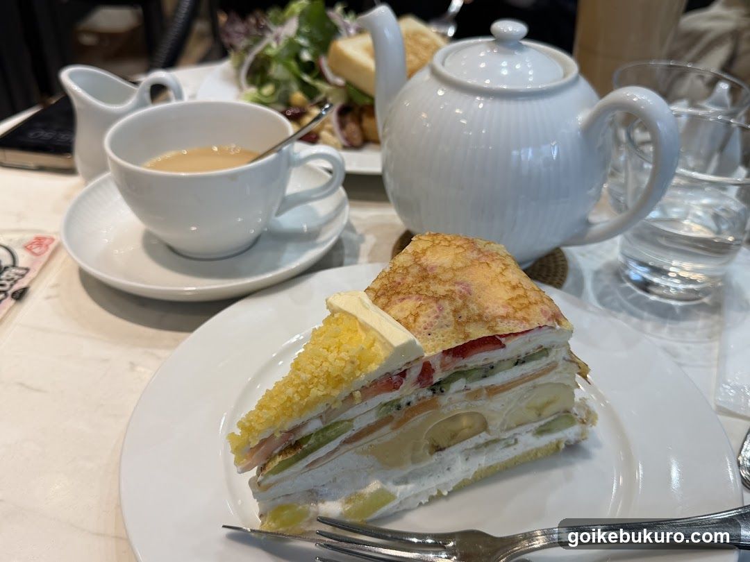 Tea and Cake Setting