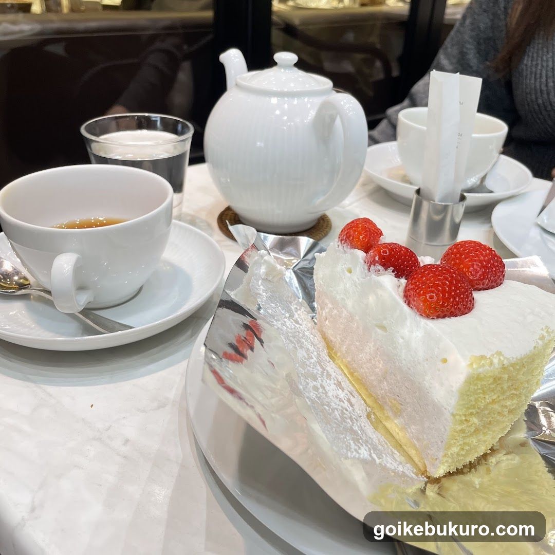 Tea and Cake Setting