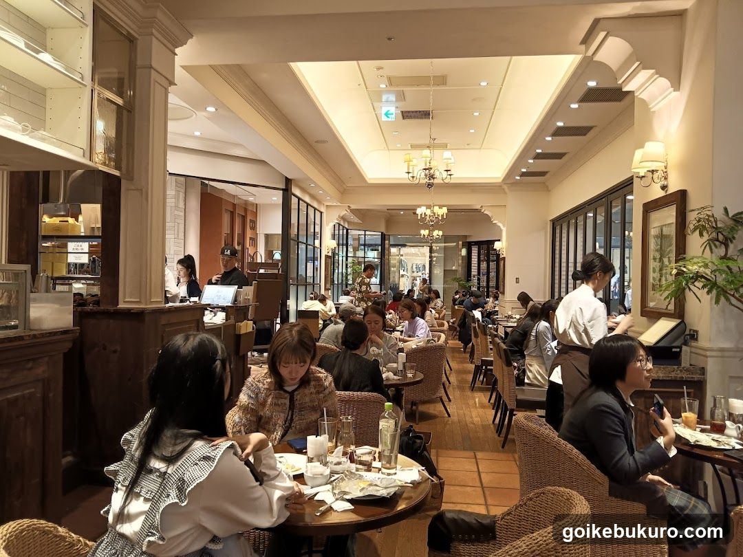 Interior of a cozy café or restaurant