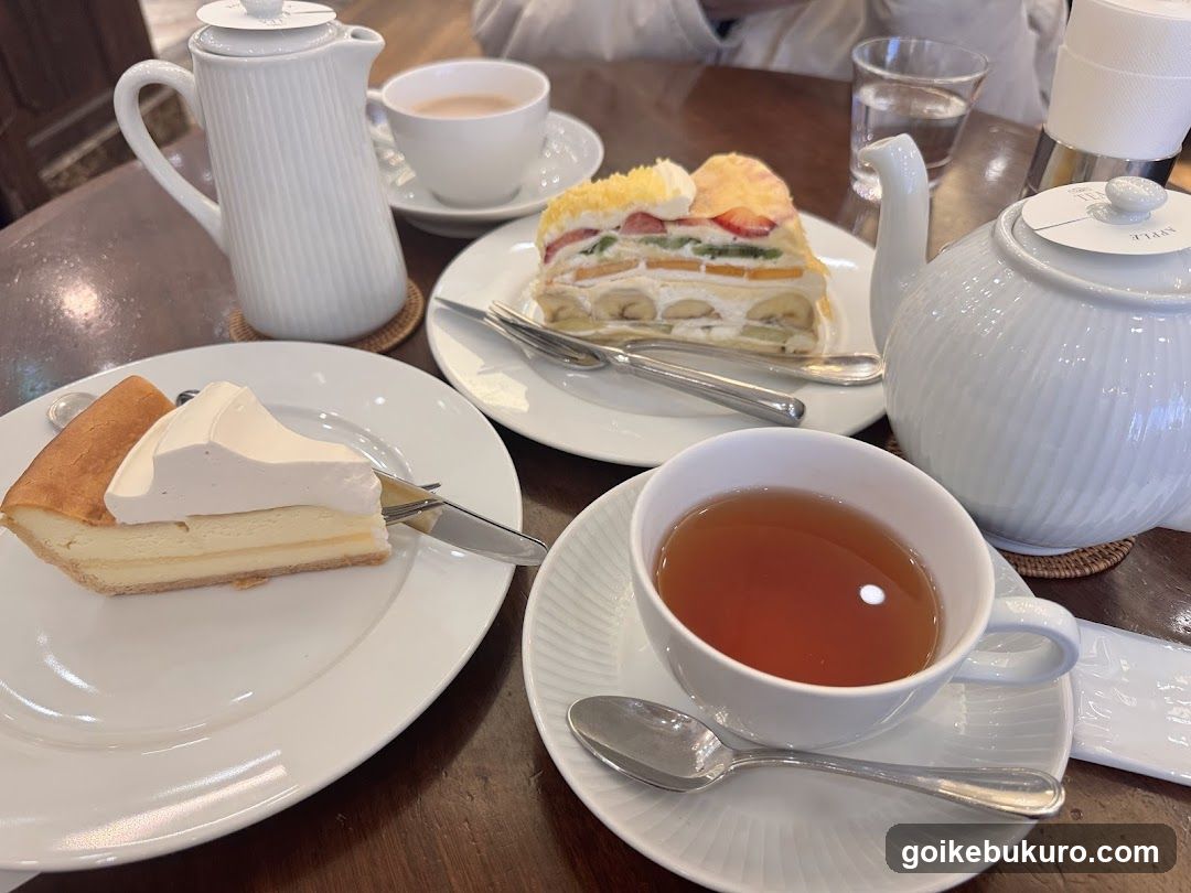 Tea and Cake Setting