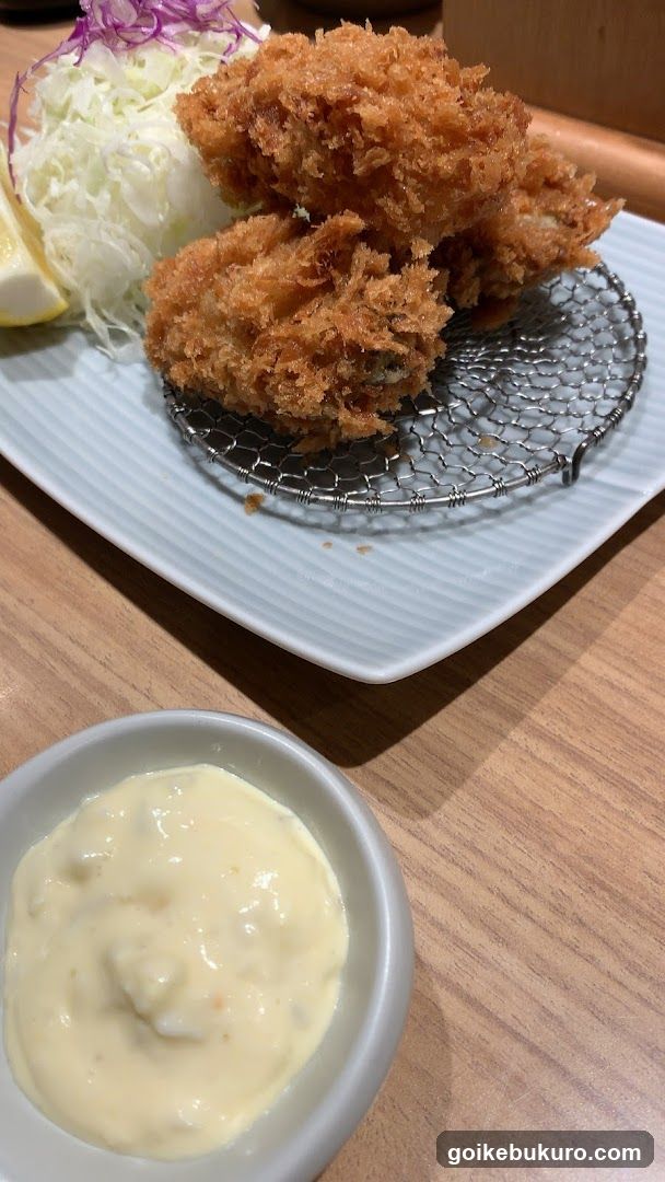 Fried Food with Sauce