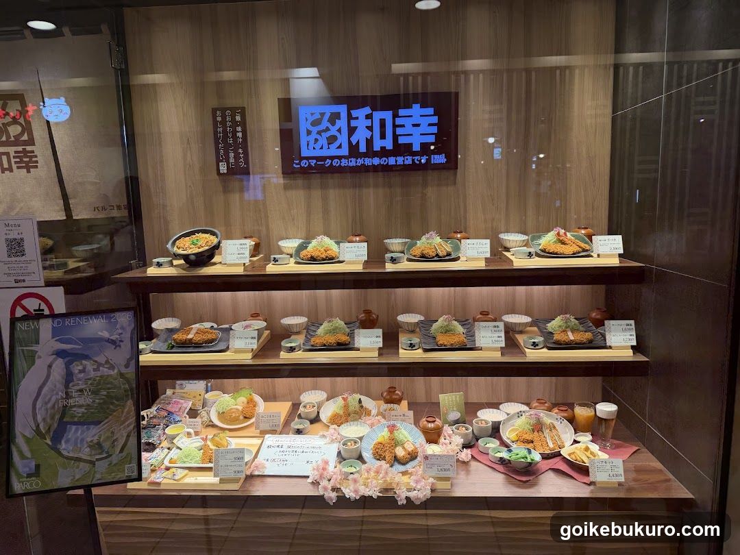 Food Display Showcase