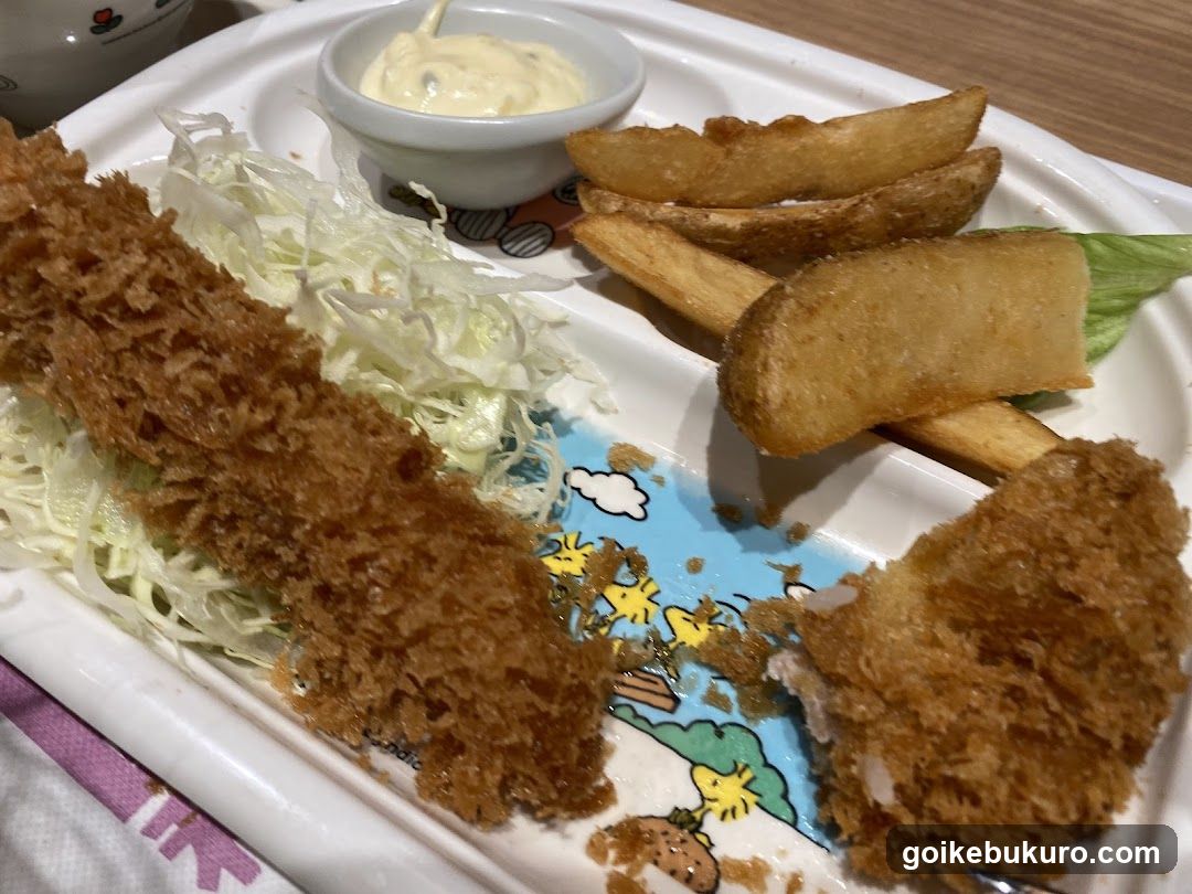 Fried Fish and Fries with Sauce