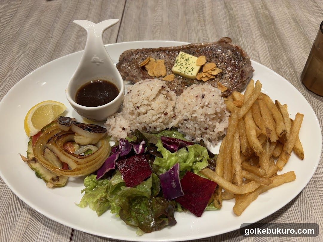 Steak and Fries Meal