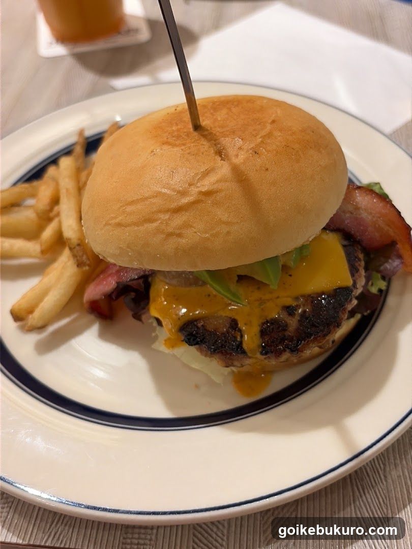 Burger with Fries