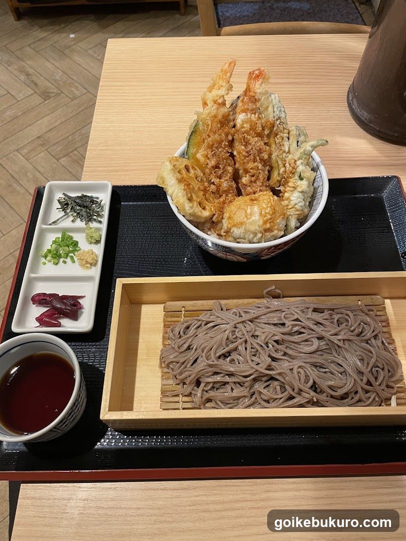 Soba Noodles with Tempura
