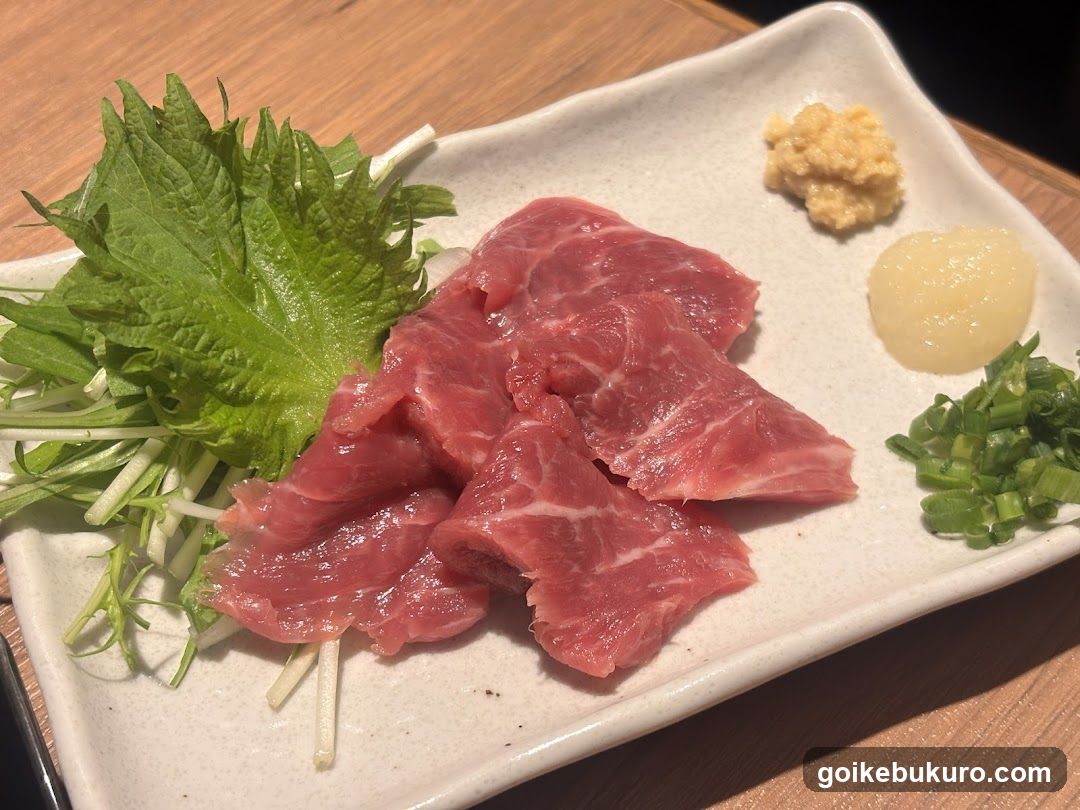 Sashimi Platter with Garnishes
